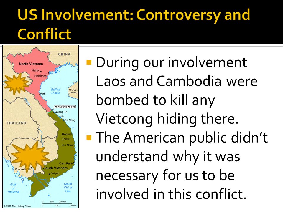 The reasons for the involvement of the us in the vietnam conflict